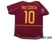 Photo2: Portugal 2002 Home Authentic Shirt #10 Rui Costa 2002 FIFA World Cup Korea Japan Patch/Badge (2)
