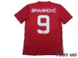 Photo2: Manchester United 2016-2017 Home Shirt #9 Zlatan Ibrahimović (2)