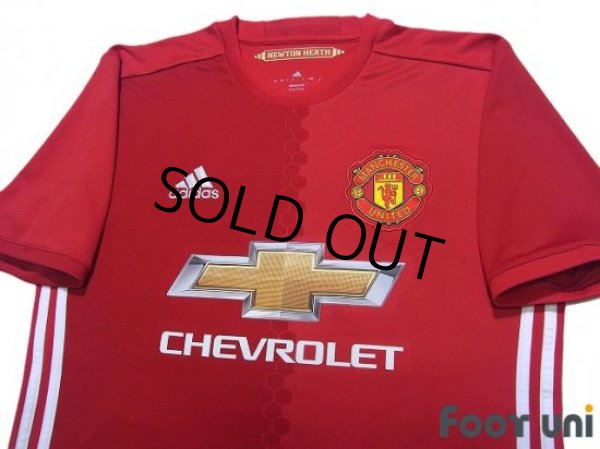 Photo3: Manchester United 2016-2017 Home Shirt #9 Zlatan Ibrahimović (3)