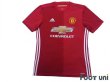 Photo1: Manchester United 2016-2017 Home Shirt #9 Zlatan Ibrahimović (1)