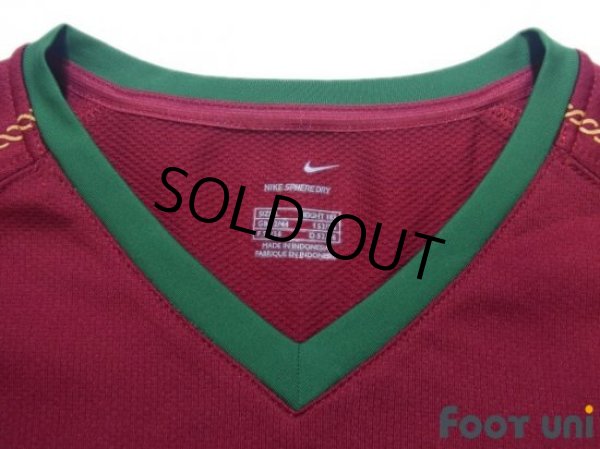 Photo4: Portugal 2006 Home Shirt (4)