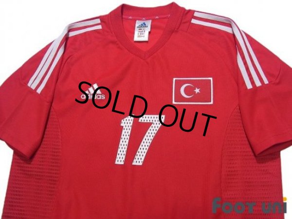 Photo3: Turkey 2002 Away Shirt #17 Ilhan Mansız (3)