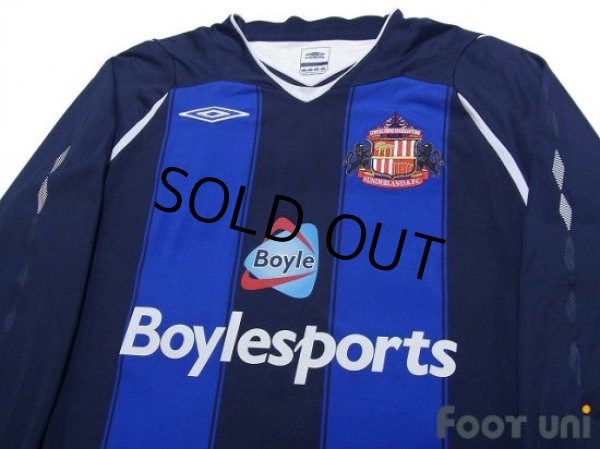 Photo3: Sunderland 2008-2009 Away Long Sleeve Shirt (3)