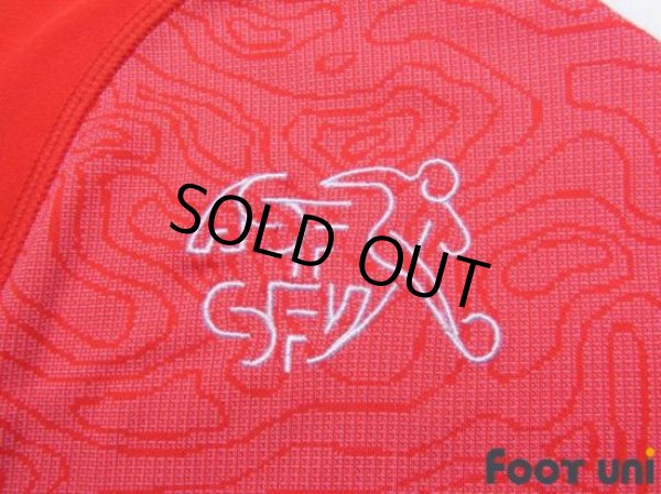 Photo7: Switzerland 2018 Home Shirt #10 Granit Xhaka (7)