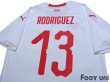 Photo4: Switzerland 2018 Away Shirt #13 Rodriguez (4)