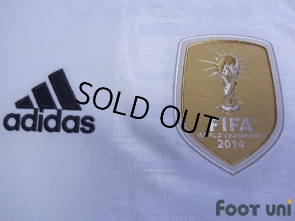 Photo7: Germany Euro 2016 Home Shirt #4 Howedes FIFA World Champions 2014 Patch/Badge w/tags (7)
