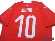 Photo4: Switzerland 2018 Home Shirt #10 Granit Xhaka (4)