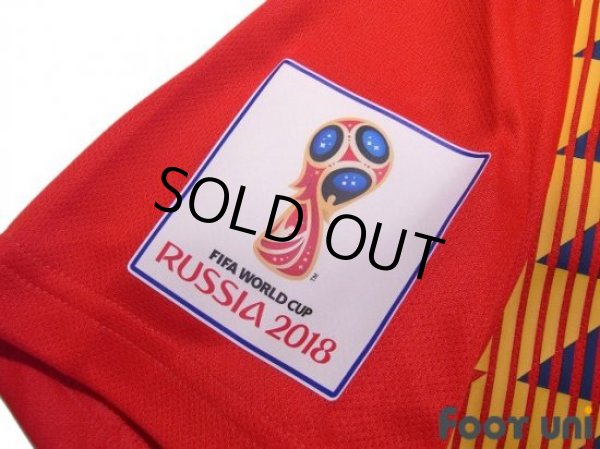 Photo7: Spain 2018 Home Shirt #22 Isco FIFA World Cup Russia 2018 Patch/Badge w/tags (7)