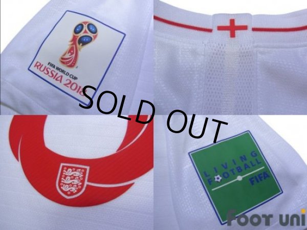 Photo7: England 2018 Home Shirt #9 Harry Kane FIFA World Cup 2018 Russia Patch/Badge (7)