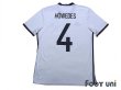 Photo2: Germany Euro 2016 Home Shirt #4 Howedes FIFA World Champions 2014 Patch/Badge w/tags (2)