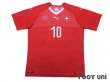 Photo1: Switzerland 2018 Home Shirt #10 Granit Xhaka (1)