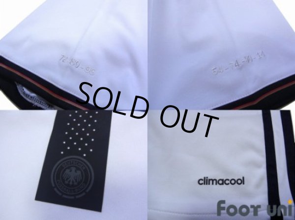 Photo8: Germany Euro 2016 Home Shirt #4 Howedes FIFA World Champions 2014 Patch/Badge w/tags (8)