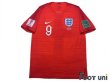 Photo1: England 2018 Away Shirt #9 Harry Kane FIFA World Cup 2018 Russia Patch/Badge (1)