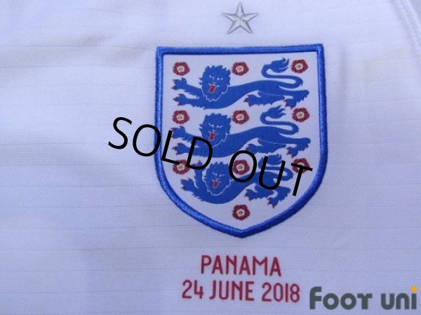 Photo6: England 2018 Home Shirt #9 Harry Kane FIFA World Cup 2018 Russia Patch/Badge (6)