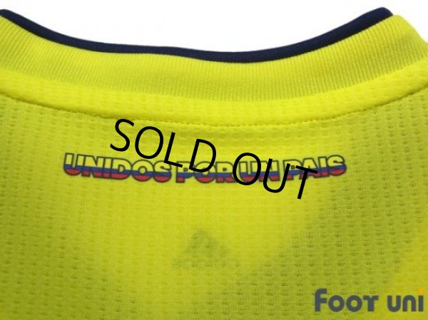 Photo7: Colombia 2018 Home Authentic Shirt #10 James Rodríguez w/tags (7)