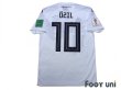 Photo2: Germany 2018 Home Shirt #10 Ozil FIFA World Cup Russia 2018 Patch/Badge w/tags (2)