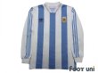 Photo1: Argentina 1992-1993 Home Reprint Long Sleeve Shirt #10 (1)