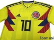 Photo3: Colombia 2018 Home Authentic Shirt #10 James Rodríguez w/tags (3)