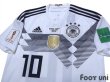 Photo3: Germany 2018 Home Shirt #10 Ozil FIFA World Cup Russia 2018 Patch/Badge w/tags (3)