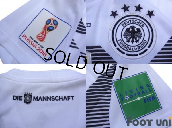 Photo7: Germany 2018 Home Shirt #10 Ozil FIFA World Cup Russia 2018 Patch/Badge w/tags (7)