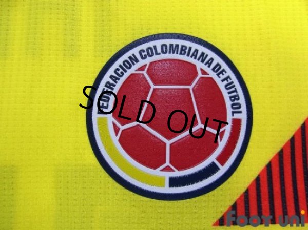 Photo6: Colombia 2018 Home Authentic Shirt #10 James Rodríguez w/tags (6)