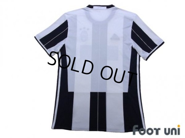 Photo2: Juventus 2016-2017 Home Shirt and Shorts Set (2)