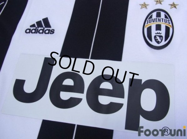 Photo6: Juventus 2016-2017 Home Shirt and Shorts Set (6)