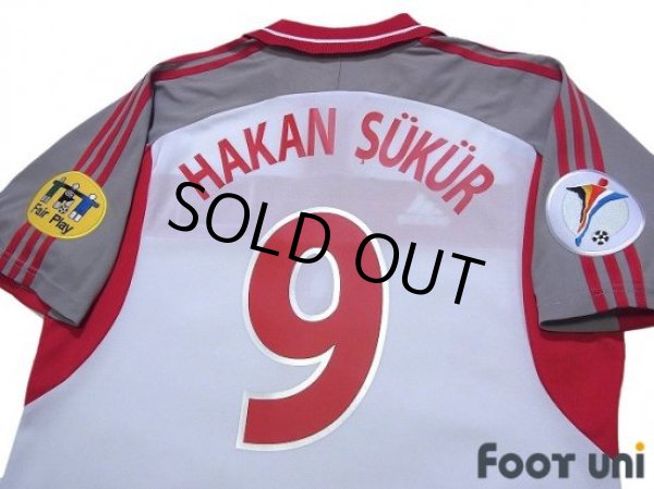 Photo4: Turkey Euro 2000 Home Shirt #9 Hakan Sukur UEFA Euro 2000 Patch/Badge UEFA Fair Play Patch/Badge (4)
