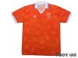 Photo1: Netherlands Euro 1992 Home Shirt (1)