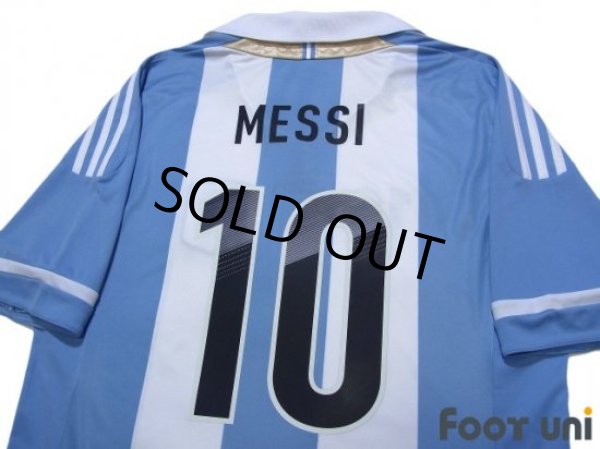 Photo4: Argentina 2012 Home Shirt #10 Lionel Messi (4)