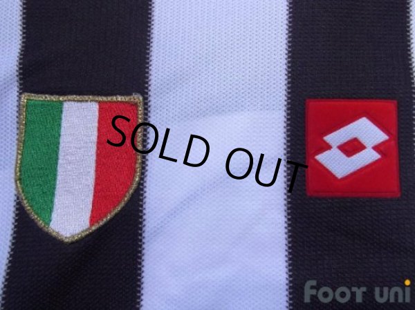 Photo7: Juventus 2002-2003 Home Long Sleeve Shirt #10 Del Piero For the Champions League (7)