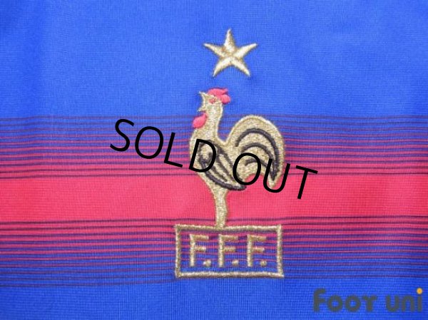 Photo6: France Euro 2004 Home Shirt #10 Zidane UEFA Euro 2004 Patch/Badge UEFA Fair Play Patch/Badge (6)