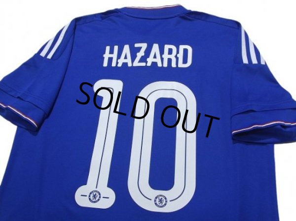 Photo4: Chelsea 2015-2016 Home Shirt #10 Eden Hazard (4)