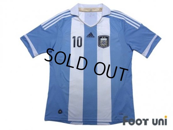 Photo1: Argentina 2012 Home Shirt #10 Lionel Messi (1)