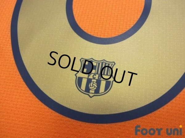 Photo7: FC Barcelona 2006-2007 Away Shirt #10 Ronaldinho LFP Patch/Badge (7)