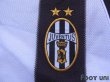 Photo6: Juventus 2002-2003 Home Long Sleeve Shirt #10 Del Piero For the Champions League (6)