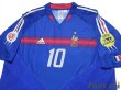 Photo3: France Euro 2004 Home Shirt #10 Zidane UEFA Euro 2004 Patch/Badge UEFA Fair Play Patch/Badge (3)