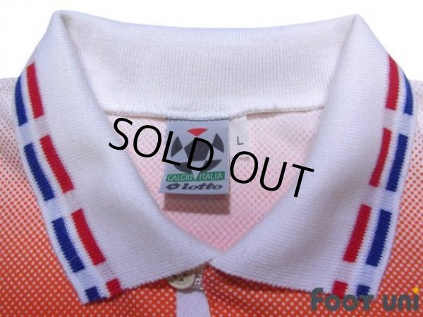 Photo4: Netherlands Euro 1996 Away Shirt (4)