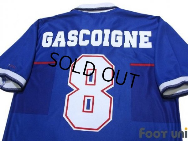 Photo4: Rangers 1997-1999 Home Shirt #8 Paul Gascoigne (4)
