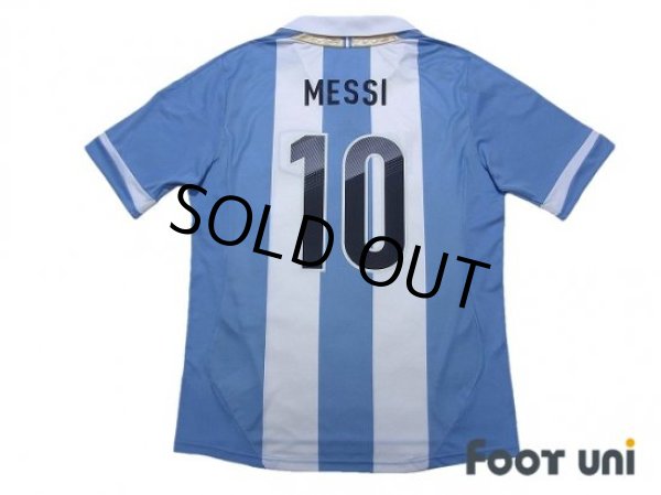 Photo2: Argentina 2012 Home Shirt #10 Lionel Messi (2)