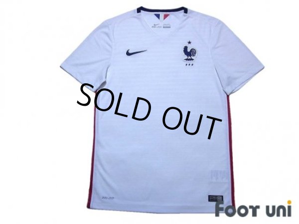 Photo1: France 2015 Away Shirt (1)