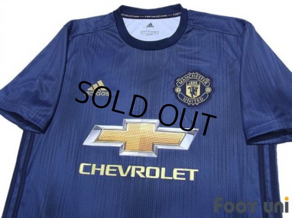 Photo3: Manchester United 2018-2019 Third Shirt CC 50th Anniversary Model (3)