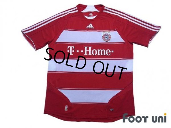 Photo1: Bayern Munchen 2007-2009 Home Shirt (1)