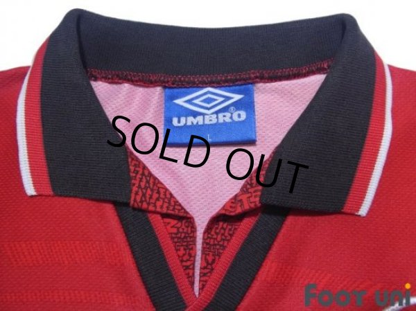 Photo4: Manchester United 1994-1996 Home Shirt (4)