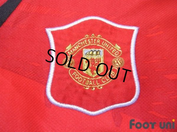 Photo5: Manchester United 1994-1996 Home Shirt (5)