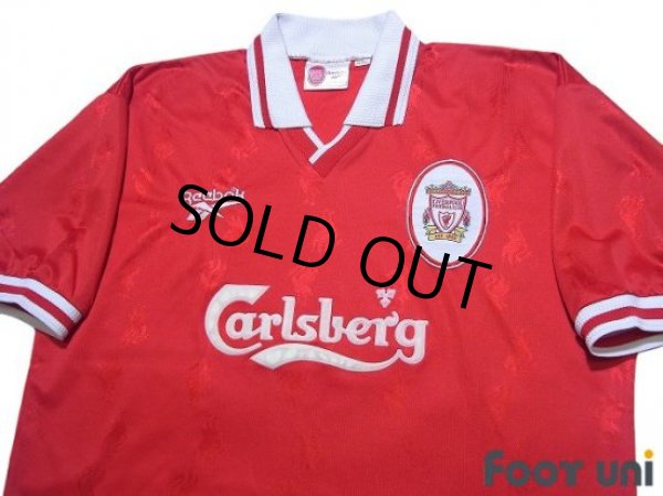 Photo3: Liverpool 1996-1998 Home Shirt (3)