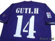 Photo4: Real Madrid 2002-2003 Third Reversible Shirt #14 Guti.H Centenario Embroidery LFP Patch/Badge (4)