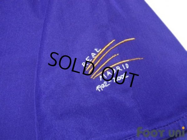 Photo6: Real Madrid 2002-2003 Third Reversible Shirt #14 Guti.H Centenario Embroidery LFP Patch/Badge (6)
