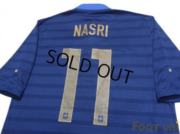 Photo4: France Euro 2012 Home Shirt #11 Nasri (4)