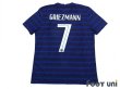 Photo2: France Euro 2020-2021 Home Authentic Shirt #7 Griezmann (2)